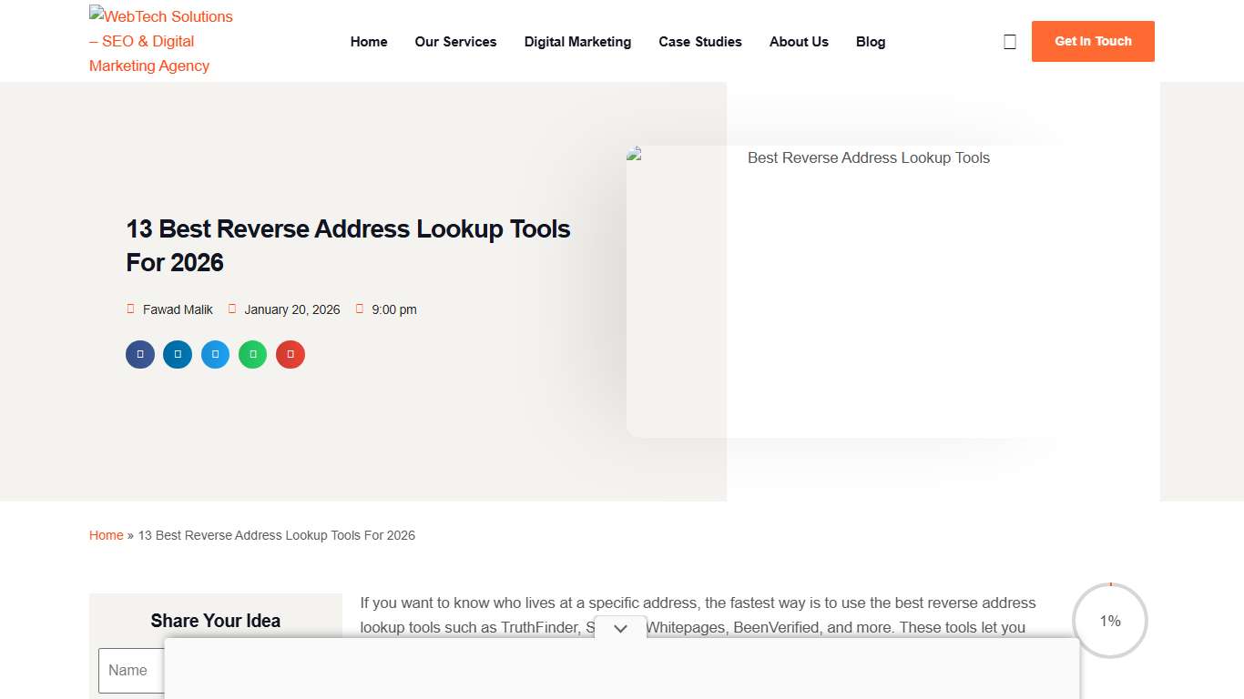 13 Best Reverse Address Lookup Tools For 2026